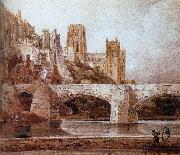 Thomas Girtin durham cathedral and bridge Germany oil painting artist